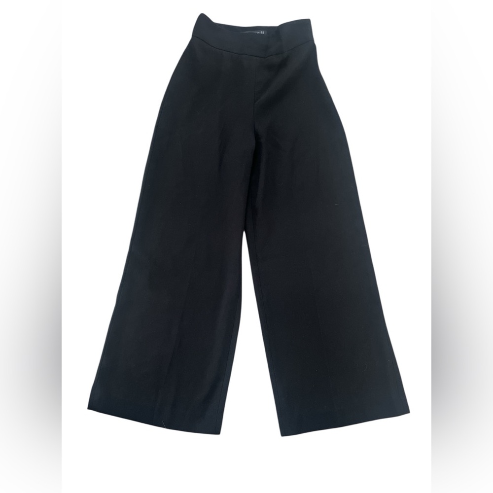 Zara Black Wide-Leg Pants